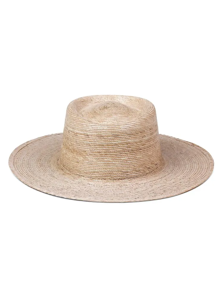 Palma Woven Boater Hat