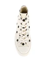 CdG PLAY x Converse Men's Chuck Taylor All Star Polka Dot High-Top Sneakers