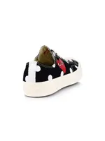 CdG PLAY x Converse Men's Chuck Taylor All Star Polka Dot Low-Top Sneakers