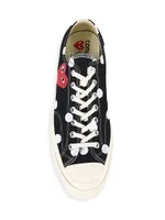 CdG PLAY x Converse Men's Chuck Taylor All Star Polka Dot Low-Top Sneakers