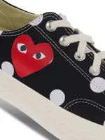 CdG PLAY x Converse Men's Chuck Taylor All Star Polka Dot Low-Top Sneakers