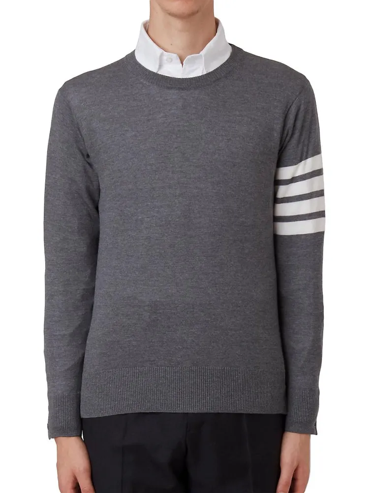 Classic Merino Wool Crewneck Sweater