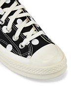 CdG PLAY x Converse Women's Chuck Taylor All Star Polka Dot Low-Top Sneakers