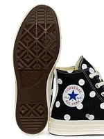 CdG Play x Converse Women's Polka Dot High-Top Sneakers