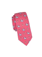 Boy's Crab Print Tie