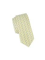 Boy's Lacrosse Print Tie