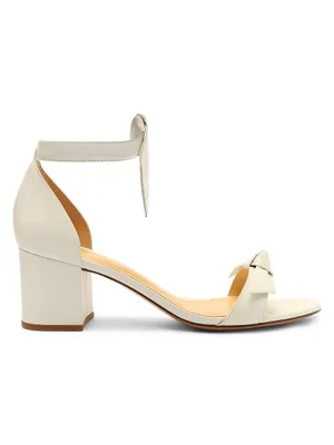 Clarita Block Leather Sandals