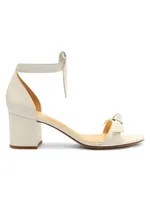 Clarita Block Leather Sandals