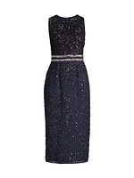 Sequin Sheath Dress