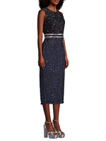 Sequin Sheath Dress