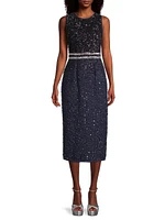 Sequin Sheath Dress