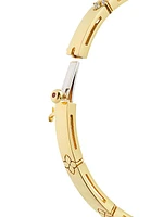 Love In Verona 18K Yellow Gold & 0.15 TCW Diamond Bangle