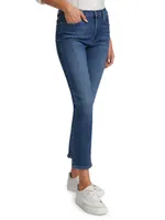 Le High Straight Cropped Jeans