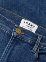 Le High Straight Cropped Jeans