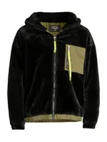 Kairo Faux Shearling Zip-Up Jacket