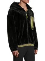 Kairo Faux Shearling Zip-Up Jacket