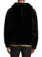 Kairo Faux Shearling Zip-Up Jacket