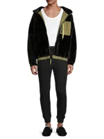 Kairo Faux Shearling Zip-Up Jacket