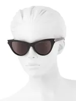 54MM Cat Eye Sunglasses