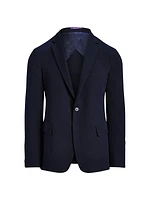 Wool Notch Lapel Blazer