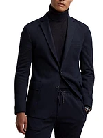 Wool Notch Lapel Blazer