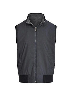 Reversible Zip-Up Vest