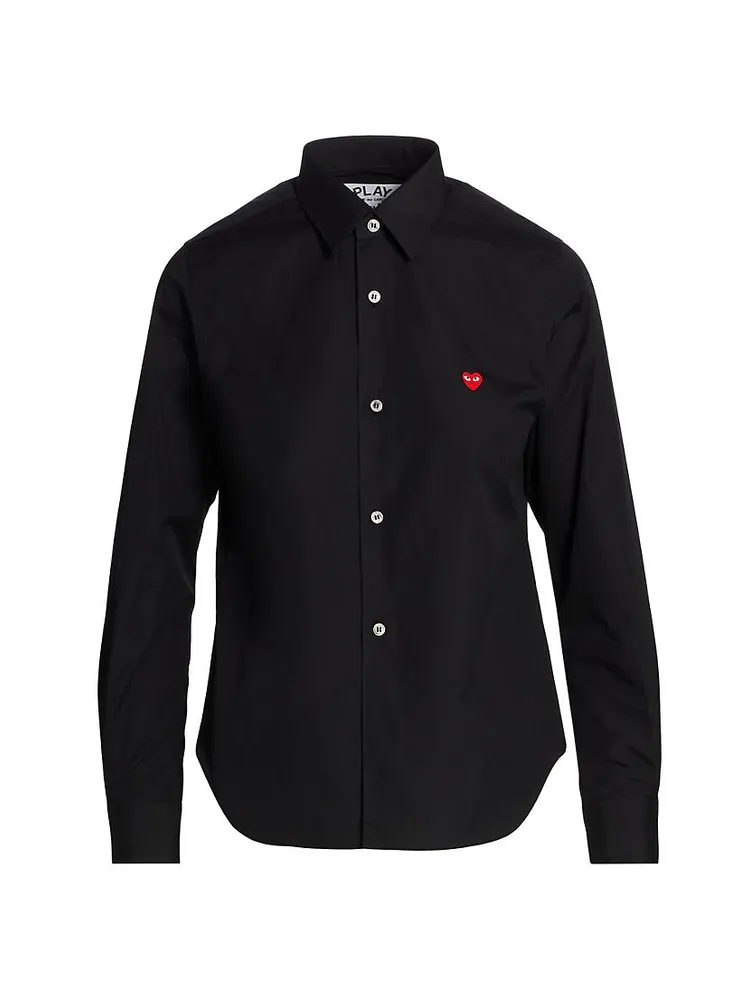 Embroidered Heart Shirt