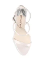 Rosalind Pearl Mid-Heel Sandals