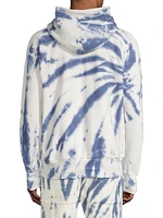 Tie-Dye Cropped Hoodie