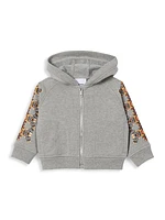 Baby's Classic Thomas Bear-Print Zip-Up Hoodie