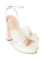 Natalia Knotted Platform Sandals