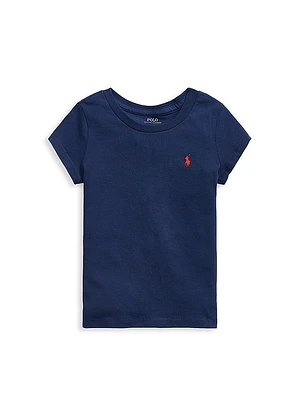 Little Girl's & Signature Cotton Polo Tee