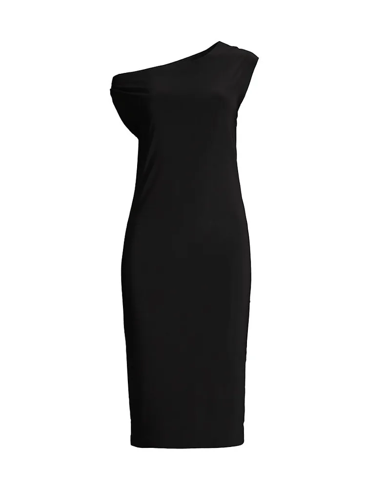 Drop Shoulder Sheath Dress