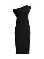 Drop Shoulder Sheath Dress