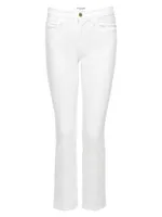 Le High High-Rise Stretch Straight-Leg Jeans