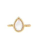 Serpent Bohème 18K Yellow Gold & Mother-Of-Pearl Ring