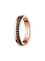 Unisex Quatre Classique Two-Tone 18K Gold Wedding Band