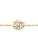 Serpent Bohème 18K Yellow Gold & 0.33 TCW Diamond Chain Bracelet