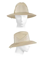 Gardenia Straw Fedora Hat