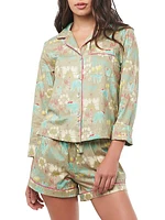 2-Piece Vera Wild Sanctuary Pajama Set