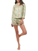 2-Piece Vera Wild Sanctuary Pajama Set