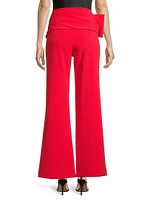 Whitley Bow Wide-Leg Pants