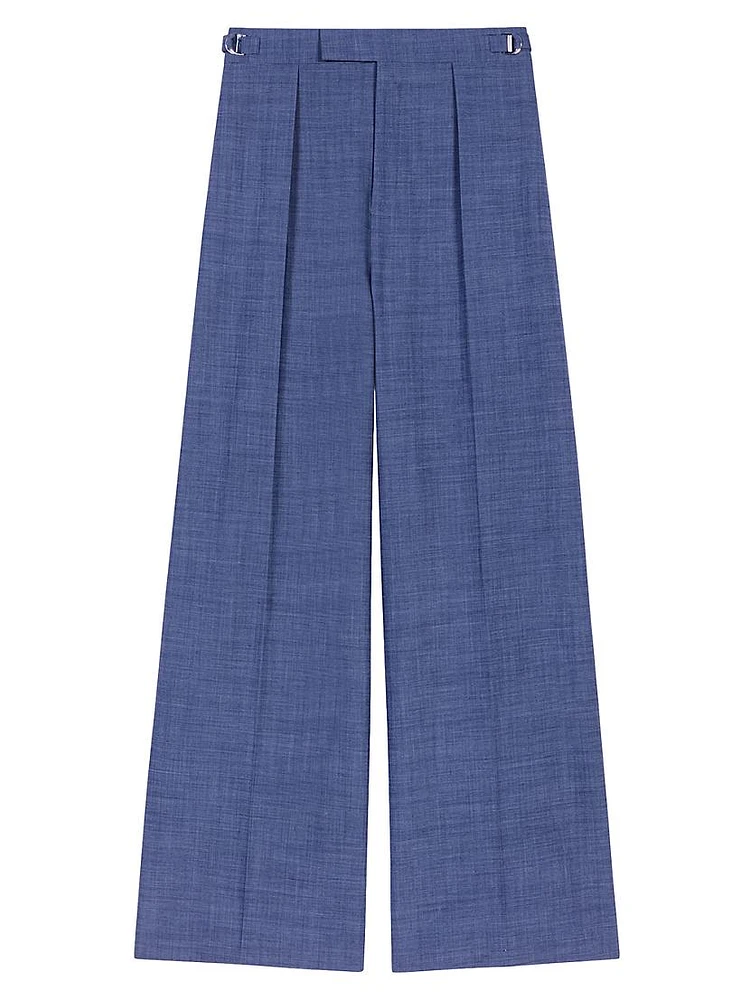 Wide-Leg Trousers