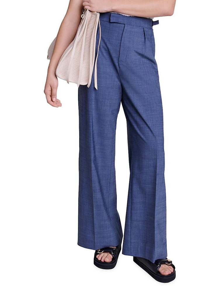 Wide-Leg Trousers