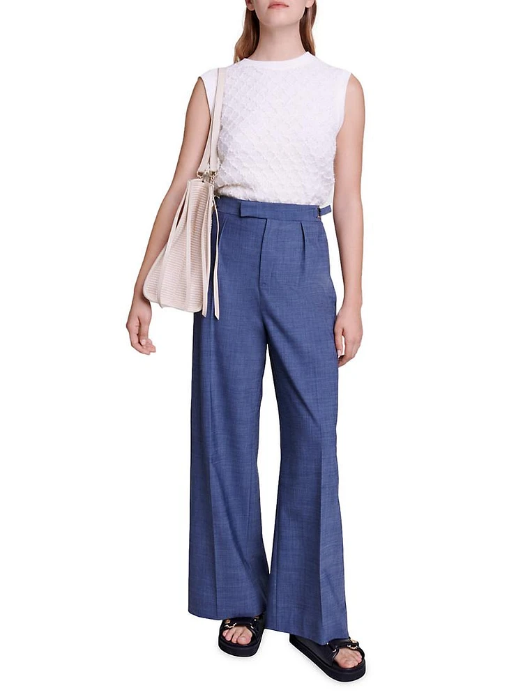 Wide-Leg Trousers