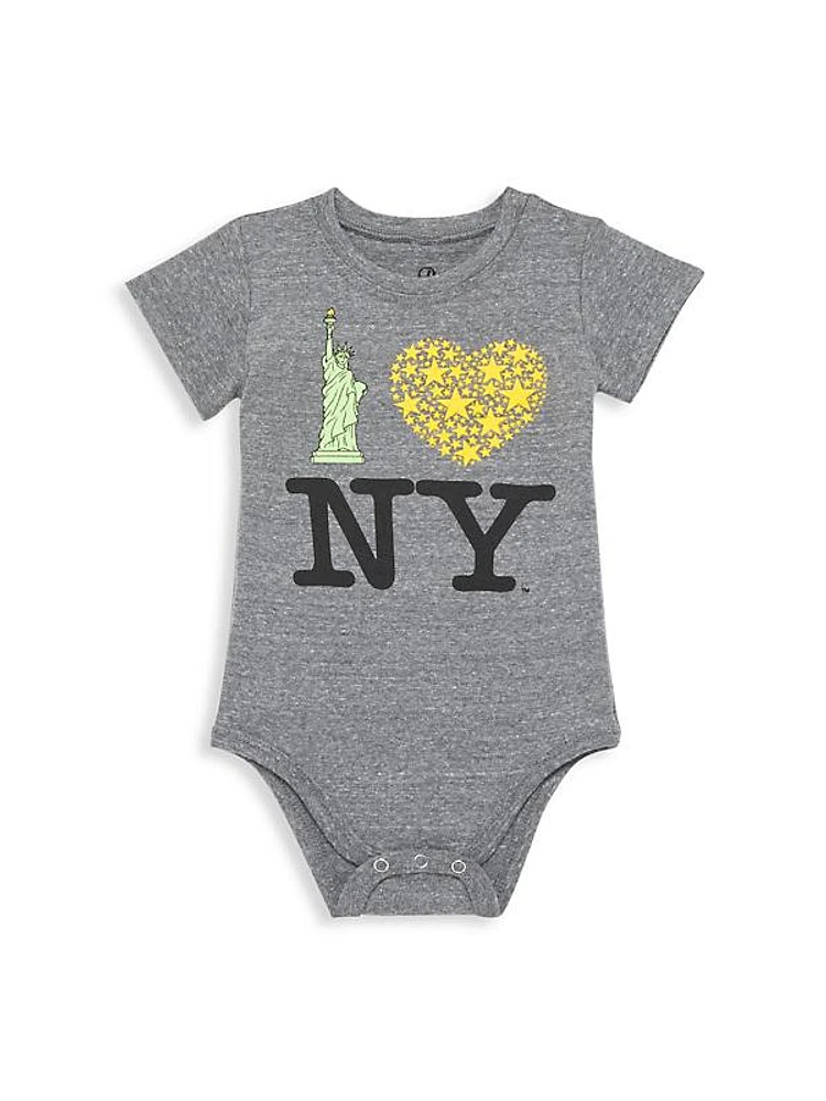 Baby's Lady Liberty I Love NY Bodysuit