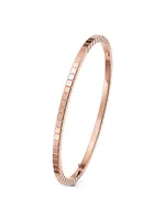 Ice Cube 18K Rose Gold Bracelet