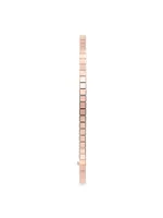 Ice Cube 18K Rose Gold Bracelet