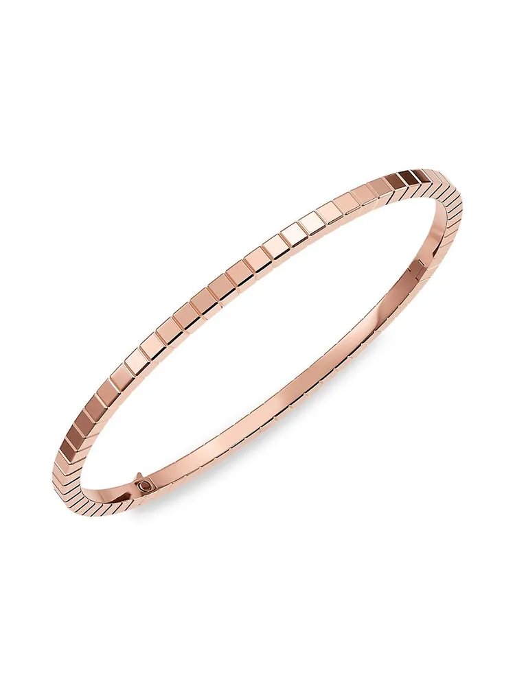 Ice Cube 18K Rose Gold Bracelet