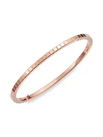 Ice Cube 18K Rose Gold Bracelet